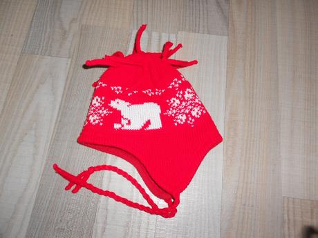 Zimní čepička - ušanka, 86