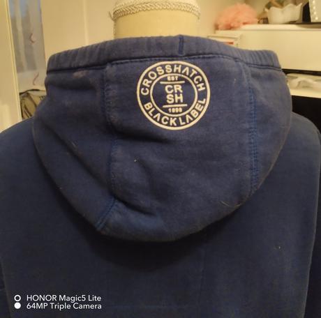 Teplá mikina crosshatch vel.m-l, l