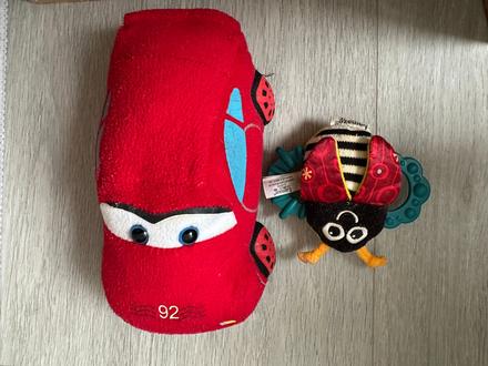 Plyšové hračky pro nejmenší, 2 ks - lamaze, disney,