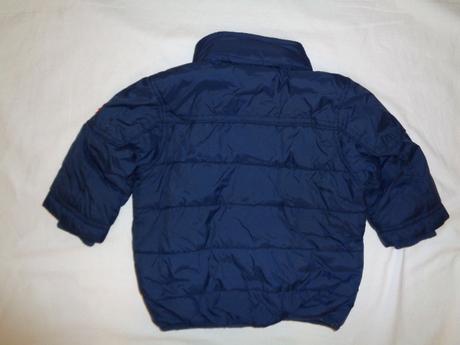 Luxusní zimní tmavomodrá teploučká zimní bunda, 74