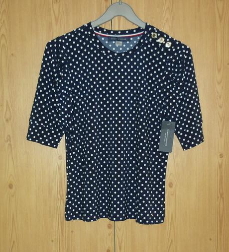 Dámská puntíkovaná halenka tommy hilfiger, tommy hilfiger,s