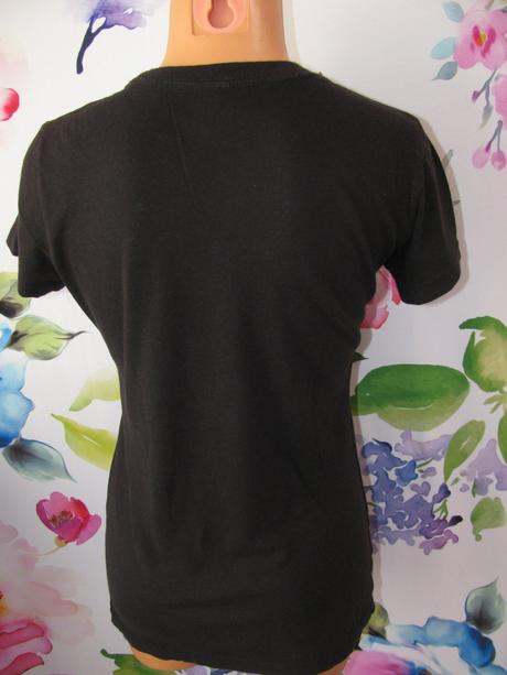 Bavlněné černé tričko ezekiel, s