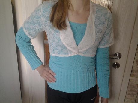 Krajkove bolero bolerko, s