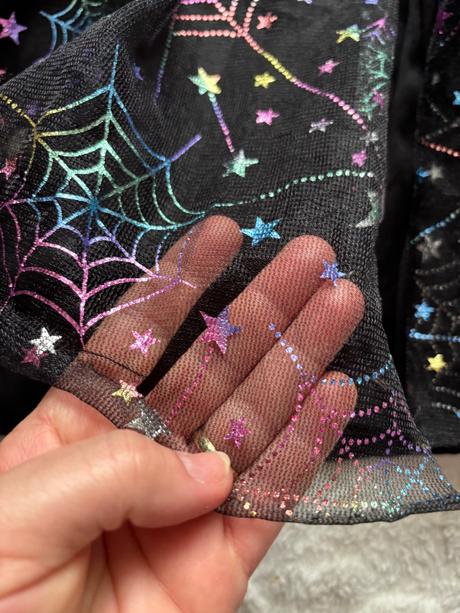 An26/ kostým plášť čarodějnice - v.one size,