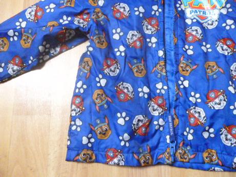 Šustáková bunda tlapková patrola 2-3 tu, tu,98