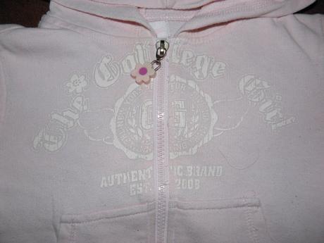 Růžová mikina vel.98, 98