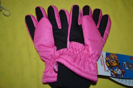 Šusťákové rukavice patrola 3-5let, setino,104 / 110 / 116