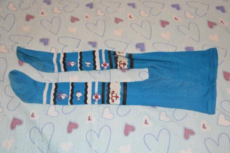 104 tyrkysové punčošky s lodičkami, 104