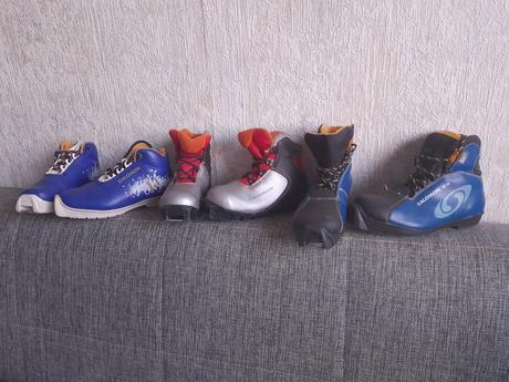 Boty na běžky sns, salomon,29