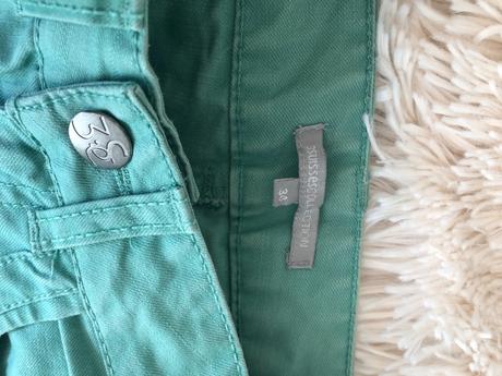 Zelene kalhoty 34 od 3 suisses collection, 34