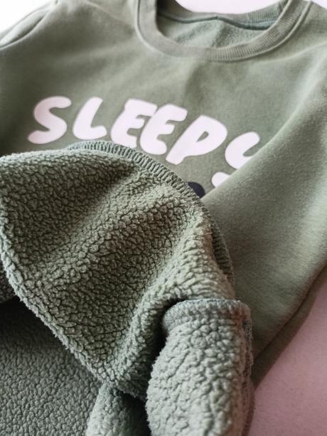 Vyteplená mikina panda, 128/134, 128