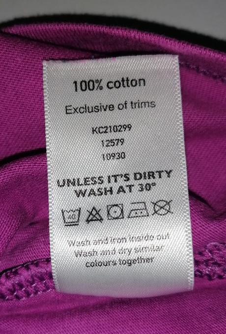 Bavlněné fialové tričko vel 110, f&f,110