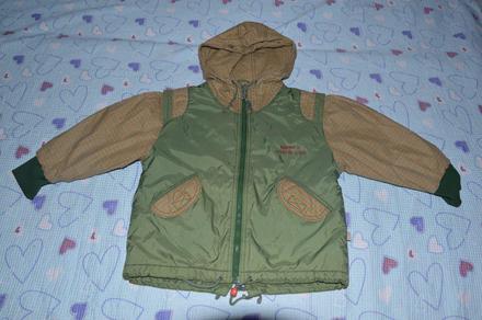 Přechodová / zimní bunda bundička, 110
