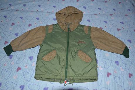 Přechodová / zimní bunda bundička, 110