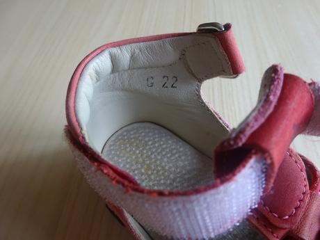 Zdravotní kožené sandálky essi, vel. 22, essi,22