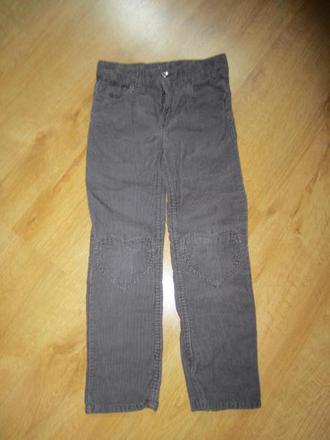 Srdíčkové manžestráky, h&m,122