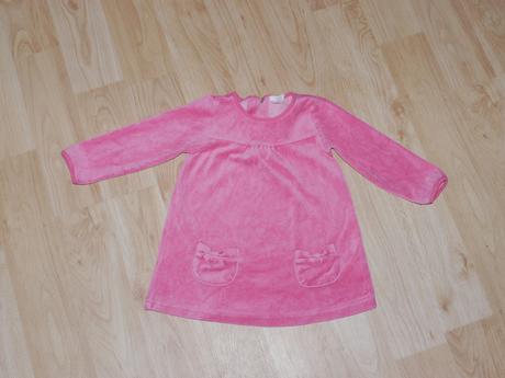 Saty ruzove s dlouhym rukavem velikost 80 h&m, h&m,80