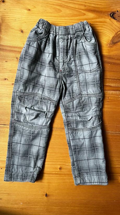 Flísem zateplené kalhoty, 110