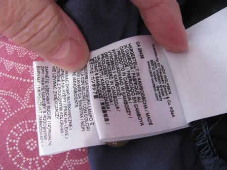 Modré outdoorové kraťasy jack wolfskin, jack wolfskin,128