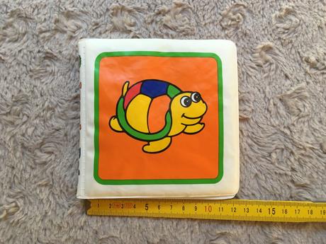 Koupací měkká knížka - zvířátka,