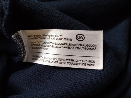 Tričko s límečkem, c&a,164