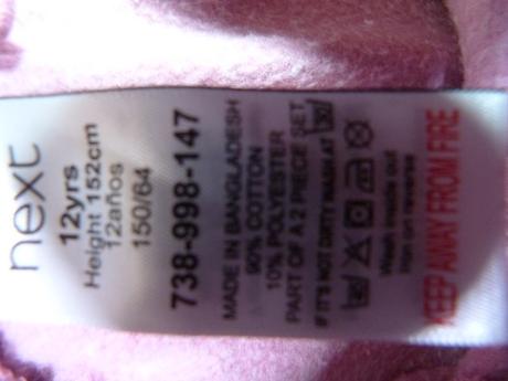 Tepláčky vel. 12 let, next,152