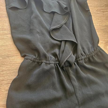 Luxusní letní černý overal h&m vel. xs, h&m,xs