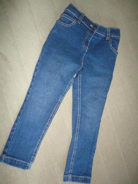 Jako nové rifle slim, nutmeg, vel. 2-3 roky, nutmeg,98