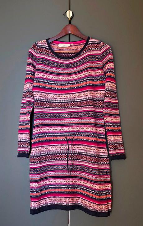 Vlněné šaty s dlouhým rukávem vel. 170, h&m,170