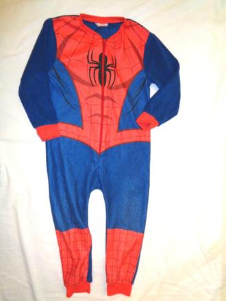 Pěkný flísový overal spider man, marvel,116