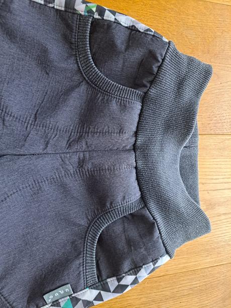 Softshelky unuo s fleecem a nová softshel čepice, unuo,122