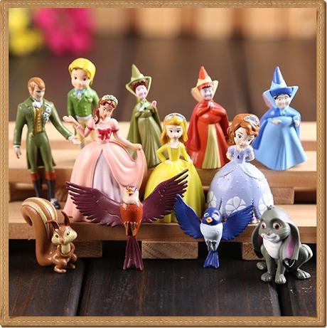 Princezna sofie sophie figurky i na dort,