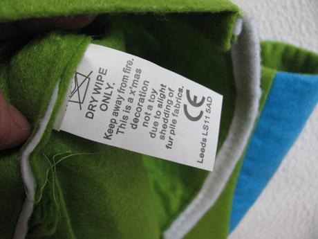 Mikulášská, vánoční punčocha, větší, 