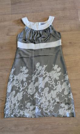 Elegantní šaty modern line vel. 42/44, 42