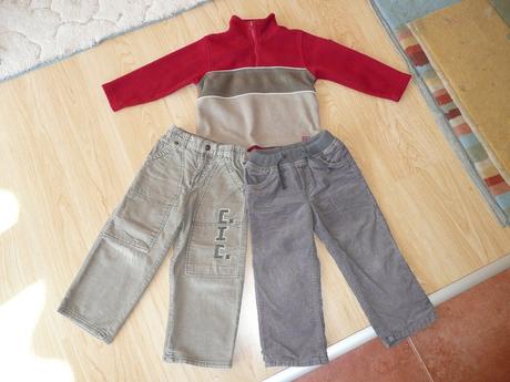 Chlapecké manšestráky, vel.104, f&f,104