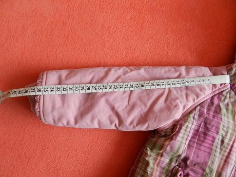 Bunda jarní, podzimní kostkovaná, topolino,92