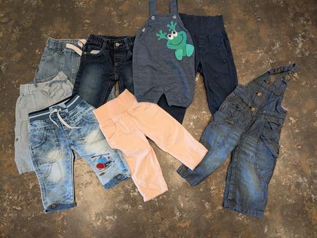 Kalhoty pro dítě o výšce 80 - 84 cm., next,86