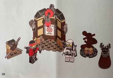Lego spinjitzu training 70606,