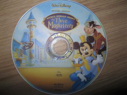 Dvd tři mušketýři,