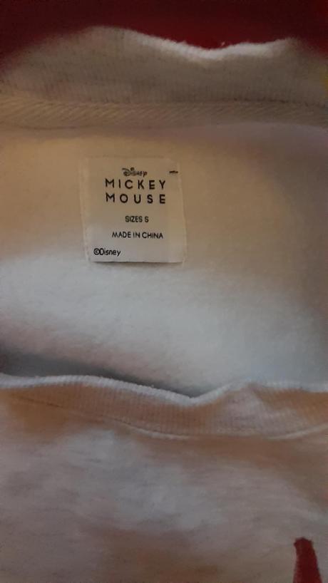 Dámská mikina mickey mouse vel.38--40, primark,38 / 40