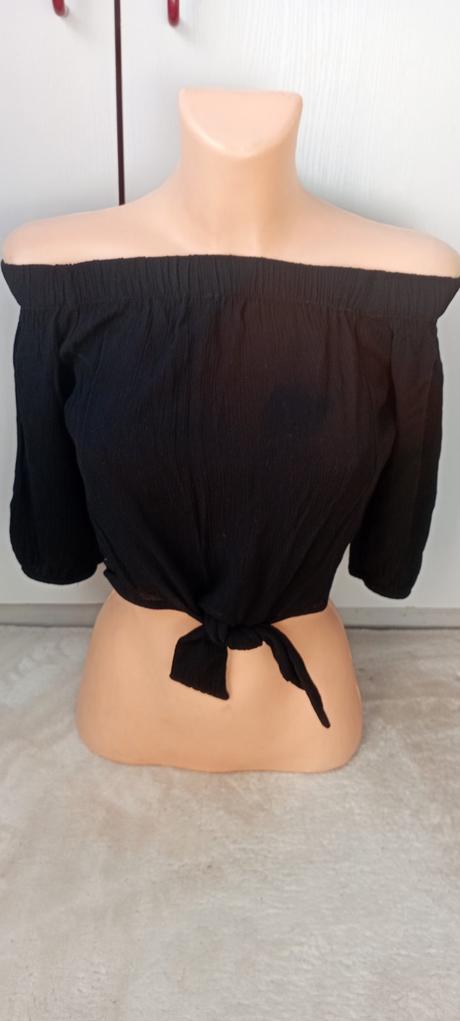 Crop top zn."pull & bear" vel."s", pull&bear,s