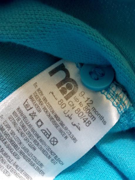 Triko zn.mothercare,vel.74/80, mothercare,80