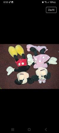 Pekne plyšáky minnie, 
