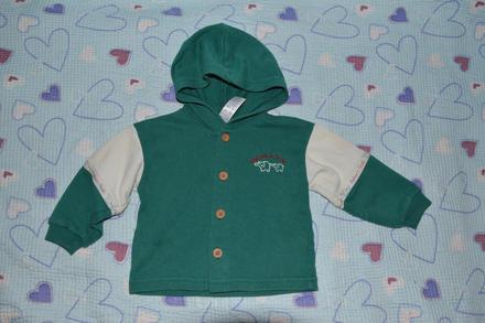 Zelená mikina, bhs,80