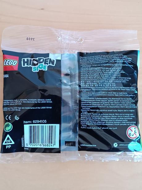 Lego hidden side 30464 el fuegův kaskadérský kanón, 