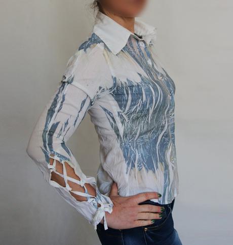 Košile s crash efektem promod vel.s, promod,s