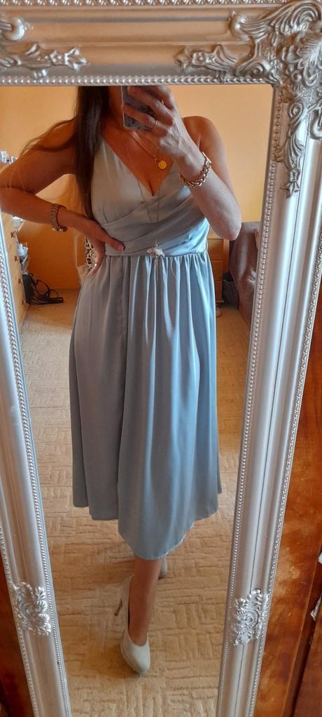 Shein společenské dlouhé šaty, l