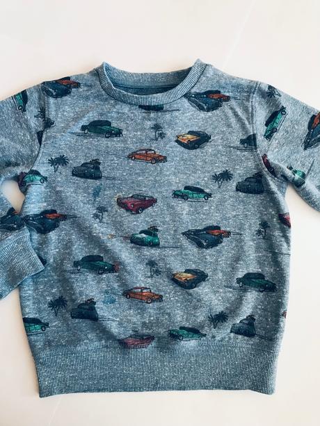 Mikina s auty next - v.3/4 roky, next,104