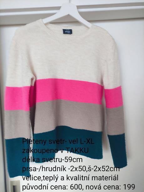Svetr- takko,vel.m- l, takko,m