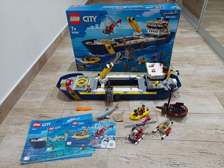 Lego city 60266 oceánská průzkumná loď,